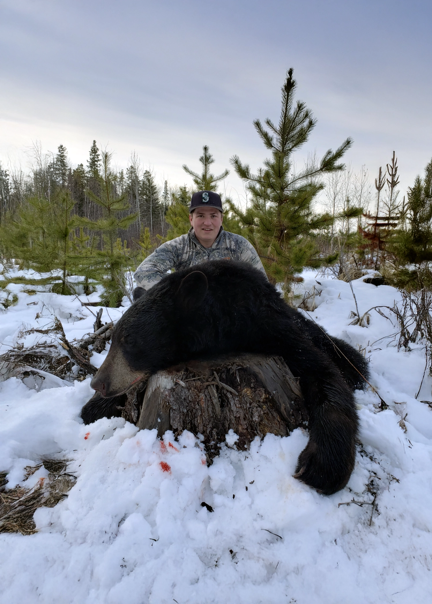 Trophy Black Bear Hunt in Alberta – Alberta Hunting Guides – Dudla Outfitting